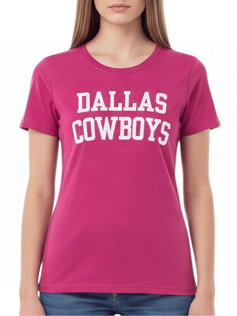 🔃Dallas Cowboys Pink Short Sleeve Tee Shirt